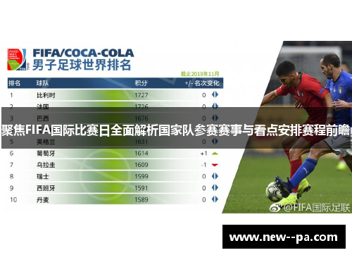 聚焦FIFA国际比赛日全面解析国家队参赛赛事与看点安排赛程前瞻 聚焦FIFA国际比赛日全面解析国家队参赛赛事与看点安排赛程前瞻